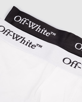 Off-White Набір трусів-бріфів з логотипом OMUH00AC99JER001