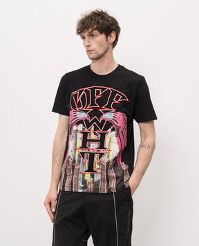 Off-White Черная футболка Starcity 44MAA027Z26J006