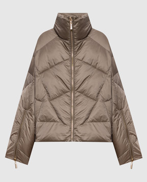 Twinset Пуховик цвета хаки 262TT2620