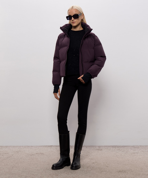 Herno Фиолетовая пуховая куртка PI002230D12590SZ изображение 2