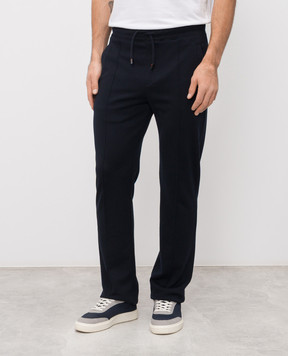 ISAIA Сині спортивні штани MP0057J0372