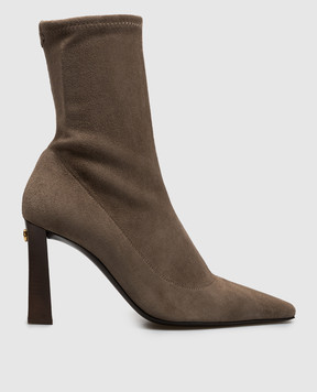 Giuseppe Zanotti Коричневые замшевые ботильоны SEAL I670000