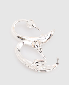 Jenny Bird Серебряные серьги Egret Climber JB3478HPSW