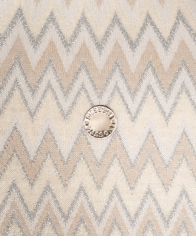 Missoni Детские брюки с шерстью в узор MZ6B80W002810 изображение 3