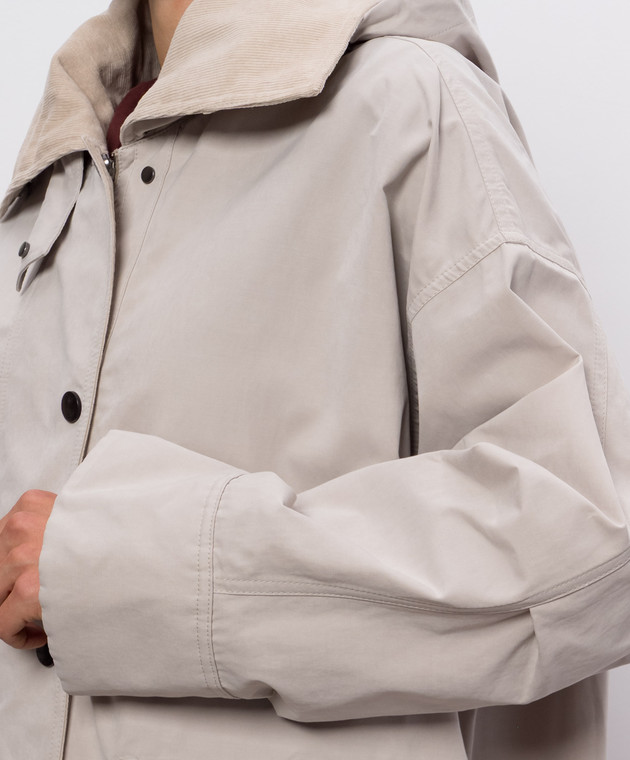 Brunello Cucinelli Серая куртка MG5457631P изображение 5
