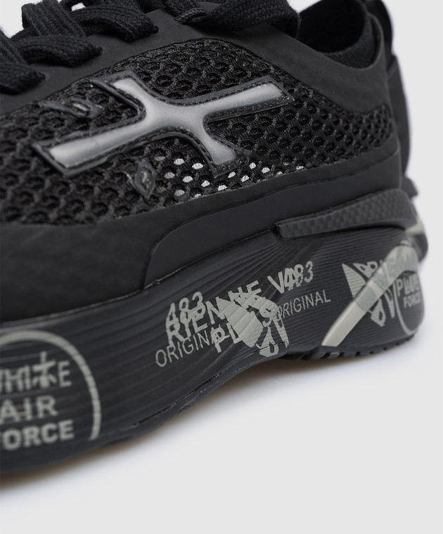 Premiata Черные кроссовки Moerun MOERUND018261 изображение 5
