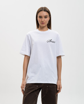 AMIRI Белая футболка Mauntain AMTOJR1010w