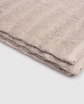 Hamam Бежевий махровий рушник для тіла ASH RIBBED ASHRIBBEDBODYTOWEL