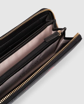 Twinset Чорний гаманець з принтом у вигляді вишень 261TL8031