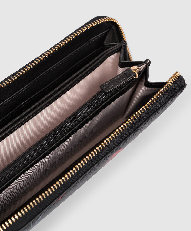 Twinset Чорний гаманець з принтом у вигляді вишень 261TL8031 зображення 3