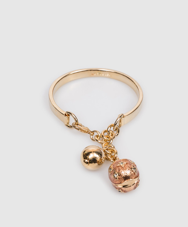 La DoubleJ браслет Lady Scarab з підвісками BAC0015MET002SOLID зображення 3