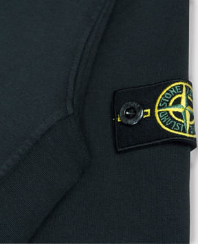 Stone Island Дитячий чорний костюм зі світшота та шортів L1S166300001S004068