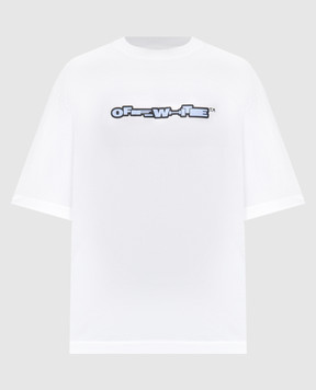 Off-White Біла футболка Baseball Arrow 44MAA120F5J00E