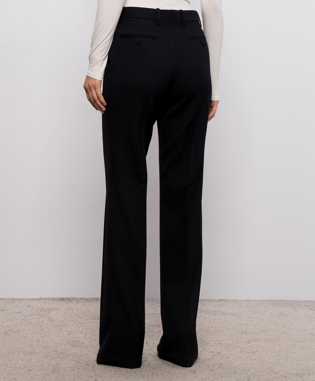 Tom Ford Черные брюки из шерсти PAW686FAX1667 изображение 4
