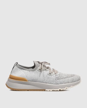 Brunello Cucinelli Серые кроссовки MZUKISO250