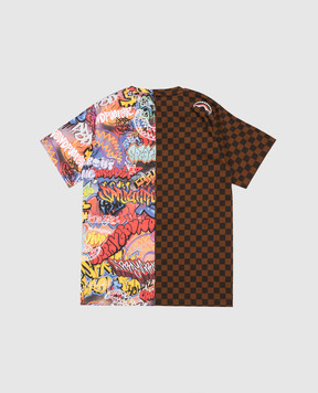 Sprayground Дитяча футболка Makes The World Round Split SPY1438