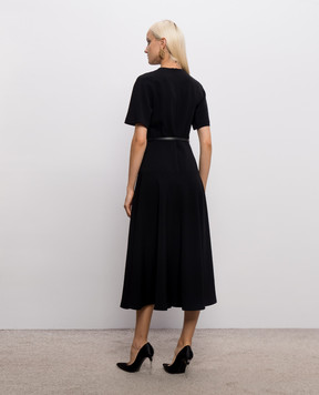 Max Mara Чорна сукня міді ZORRO MSTZORRO