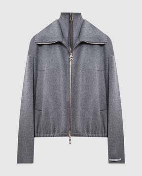Max Mara Sportmax Серая куртка EMIRO из шерсти SPXEMIRO