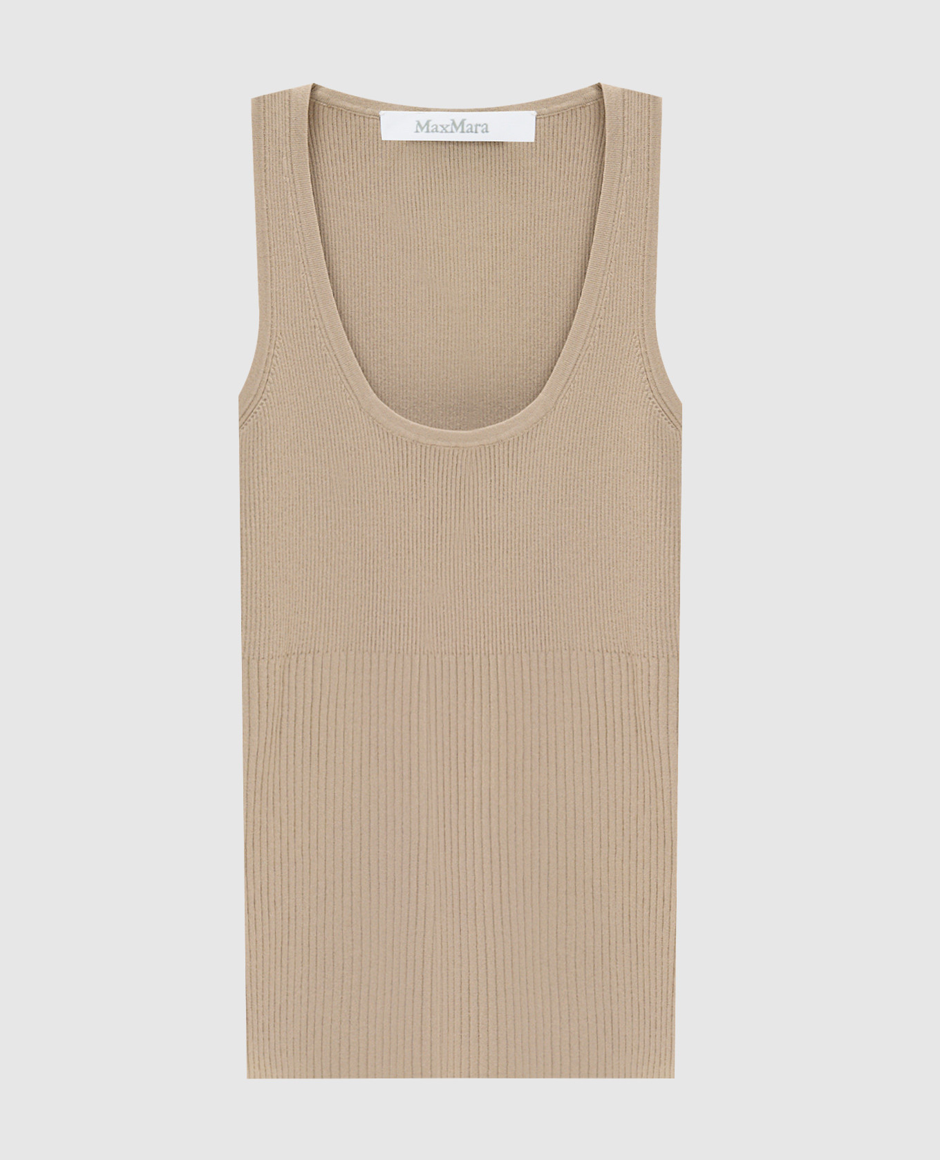 Майка цвета хаки GHIRO