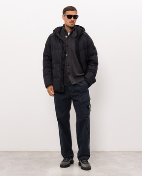Stone Island Сині штани з патчем логотипа L2S153100036S00L1