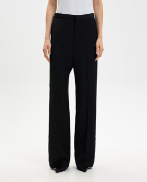 Balenciaga Чорні штани з вовни 857607TNT21