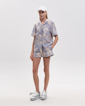 Off-White Рубашка City Nature с льном 2FA00667T