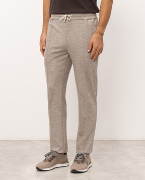 Doriani Cashmere Бежеві штани з вовни P214TJ3F18TJ3