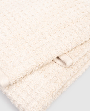 L'Appartement Бежевий махровий рушник Texture TEXTURECOTTONHANDTOWEL