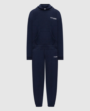 Sporty & Rich Синій спортивний костюм ST095710087BL106PA0707