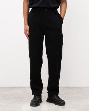 Riotdivision Черные штаны RD-Civil с патчем логотипа RDCPGEN4