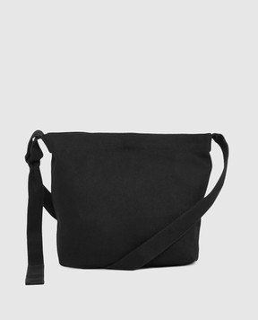 Ann Demeulemeester Чорна сумка з принтом логотипа B0012728FA620