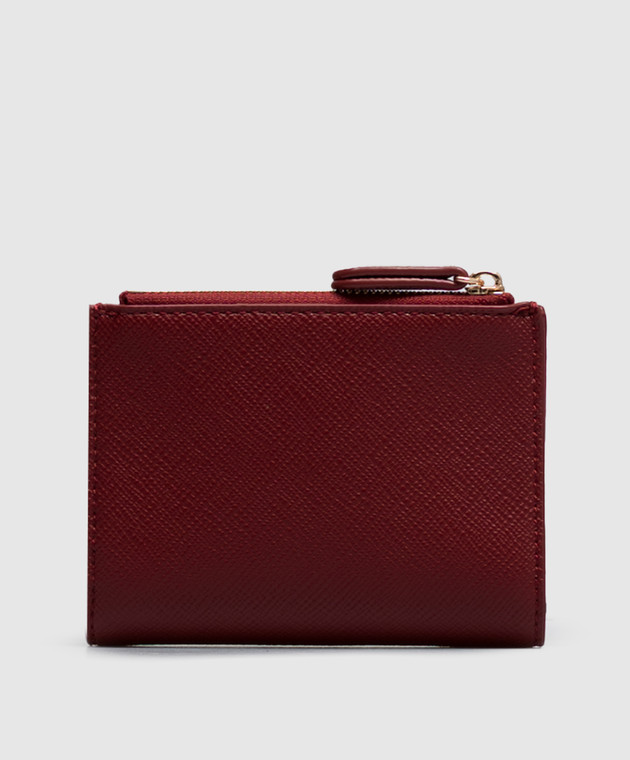 Twinset Бордове портмоне з логотипом 262TL8033 зображення 2