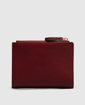 Twinset Бордове портмоне з логотипом 262TL8033