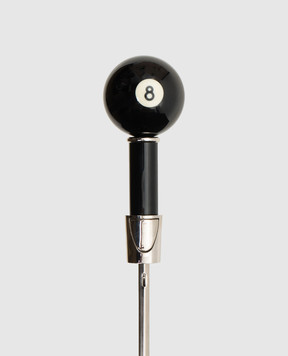 Pasotti Чорна складна парасолька Billiard Pool 8-Ball OMITUO64SSCTL508905ОЗ