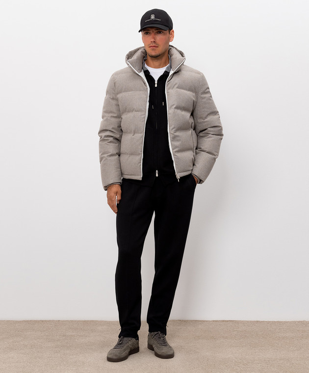 Brunello Cucinelli Спортивна куртка чорного кольору MM8319069G зображення 2