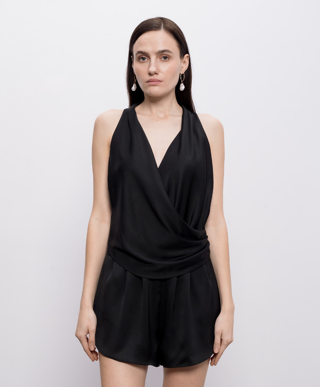 Simkhai Чорний комбінезон Halia 2265080Q зображення 3