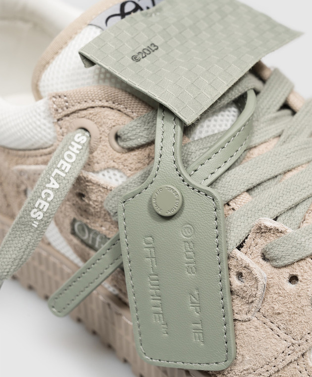 Off-White Бежеві комбіновані кросівки Court 3.0 OF05779101 зображення 5