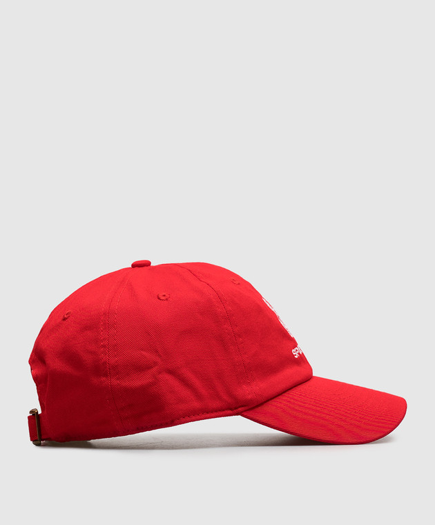 Sporty & Rich Красная кепка Maeve SR AC04085276RE15 изображение 3
