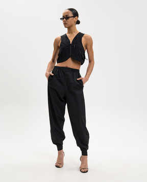 Juun.j Черный жилет на молнии JW6336W005