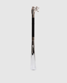 Pasotti Черный рожок для обуви Silver Tiger PFPEXXCSF05