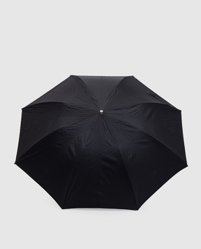 Pasotti Синий сложный зонтик с кожей страуса OMITUO64S526823