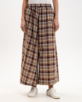 Sofie D`Hoore Коричневі штани PARANA в клітнку PARANACHECK