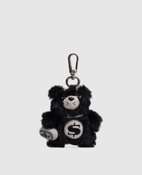 Sprayground Дитячий чорний брелок FURZILLA SHARK (NIGHT) 910K8353NSZ