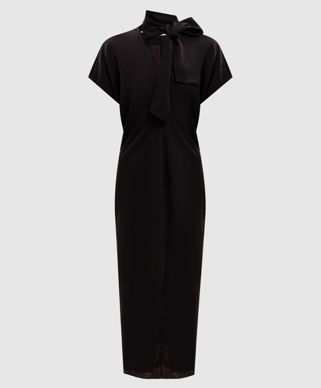 Agnona Коричнева сукня з вовни TR1203XUW022
