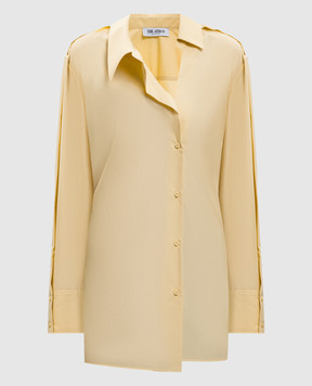 The Attico Жовта сукня-сорочка з логотипом 260WCA00462CCC052AA