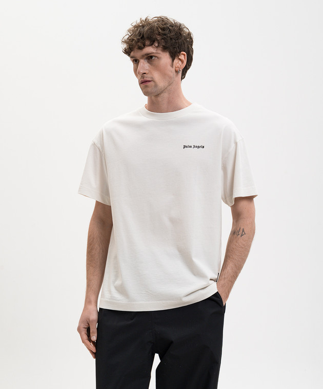Palm Angels Набор футболок с логотипом принт PM2B003S26JER001 изображение 5