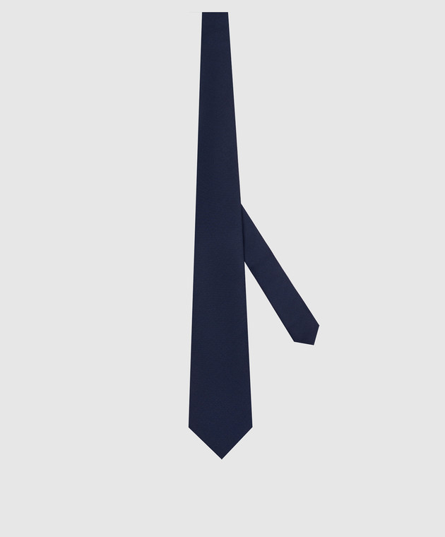 Brunello Cucinelli Синя краватка з вовни M032P0018 зображення 3