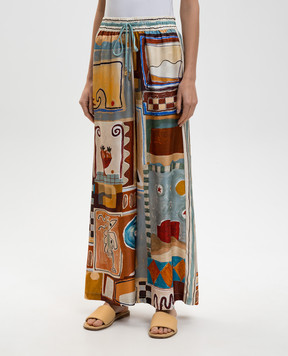 Alemais палаццо Michelle из шелка 6290P