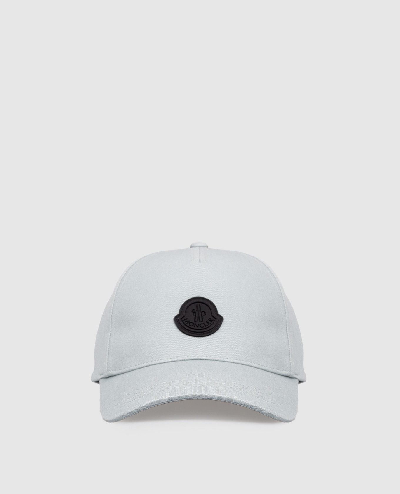 Голубая кепка с логотипом