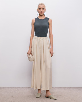 UMA WANG Синя майка Ti UW1030